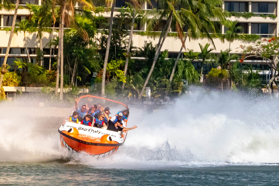 Bad fishy jet boat - ©Cairns adventure group