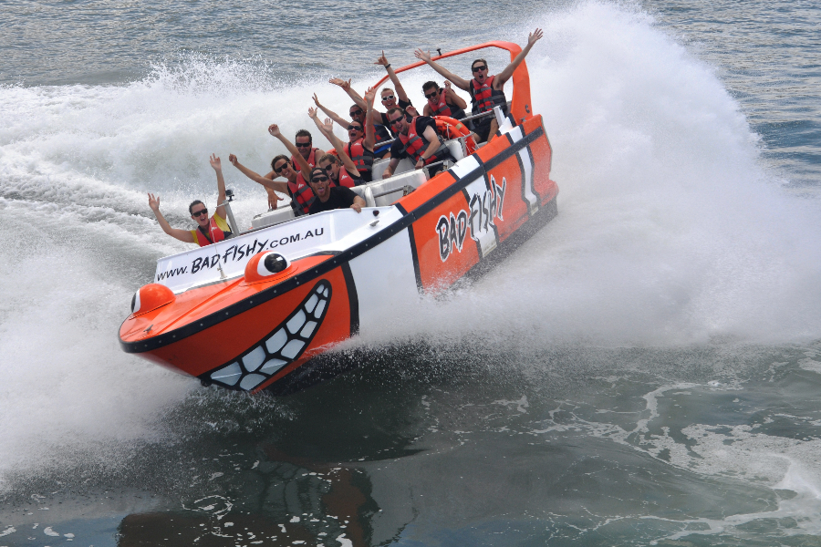 Cairns fishy jet boat - ©Cairns adventure group