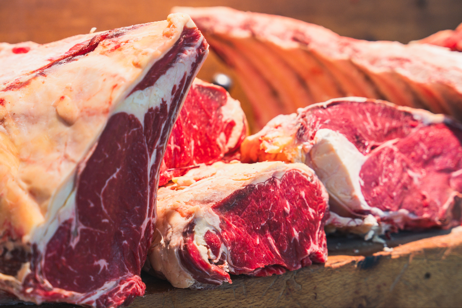 Viande de boeuf de la Boucherie Journaux - ©Antoine Paillard