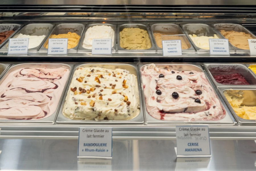 Glaces de la Glacerie Artisanale Neous Lannemezan