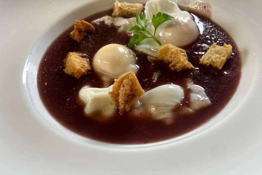 Les oeufs meurettes du Bistrot