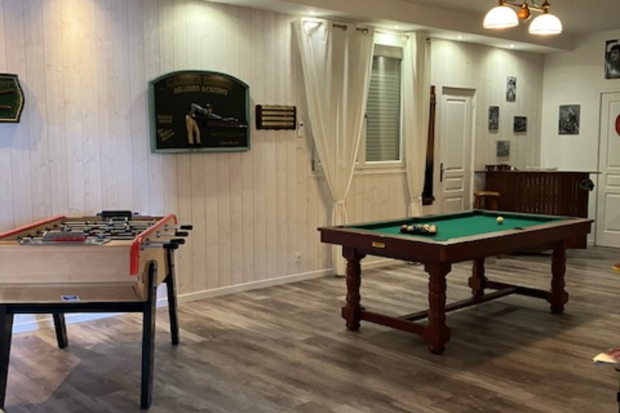 Salle de jeu - ©Ma villa au bord de l'eau