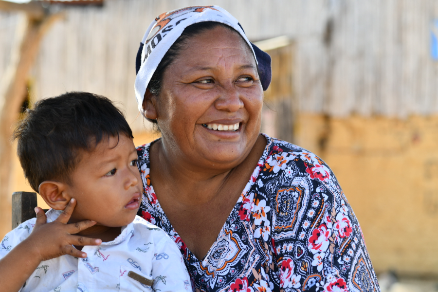 la guajira - famille wayuu - ©COLOMBIA AUTENTICA