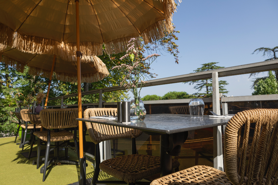 Terrasse La table de l’hippodrome Bouscat - ©Jessica Calvo