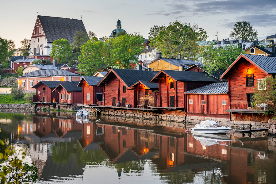 Village de Porvoo, Finlande - ©Niko Laurila