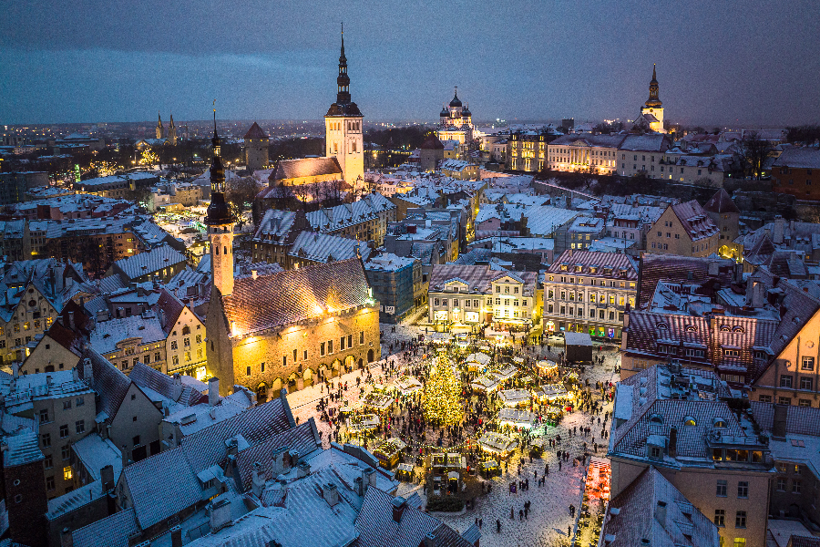 Les pays Baltes ont un charme particulier en hiver - ©Riho Kirss