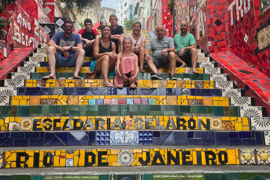 Escalier Selaron - ©Vidigal Rio Tour