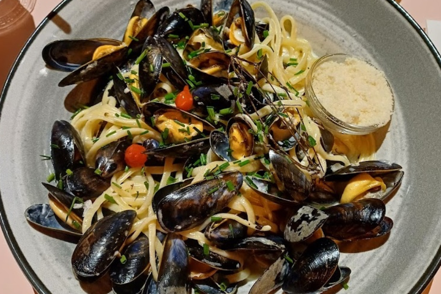 Linguines Garofalo IGP aux moules