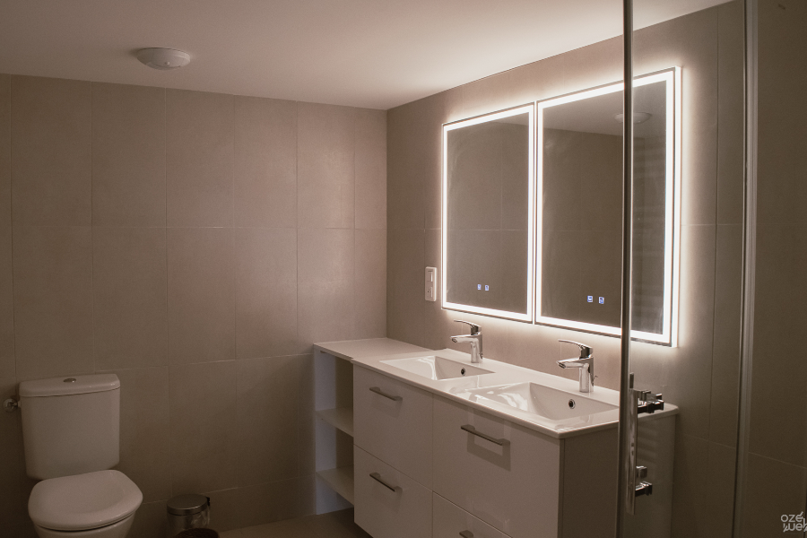 Salle de bain suite familiale - ©Ozeweb