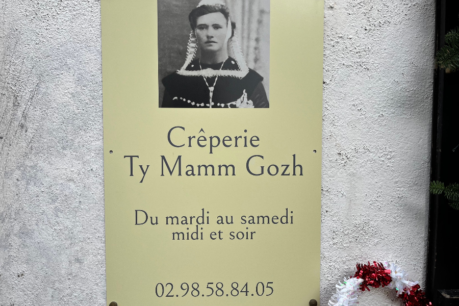 Crêperie Ty Mamm Gozh Quimper. - ©Enora Heurtebize