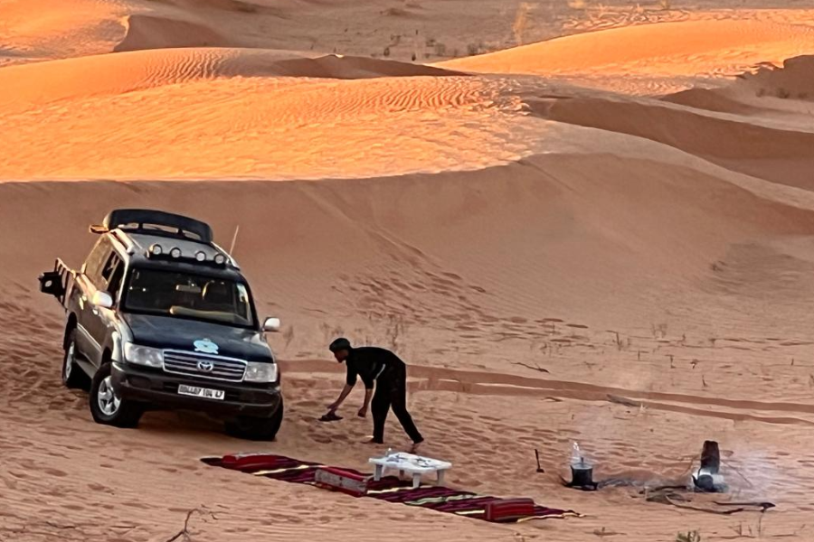 Ghaedaia Sortie erg dune