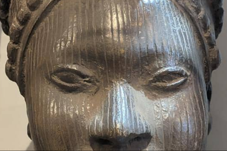 Tete IFE en bronze. NIGERIA. - ©ARTNEGRA