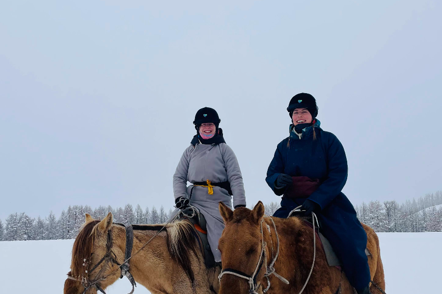 Winter Horseback Tour in Khuvsgul Taiga Region - ©TTR Mongolia