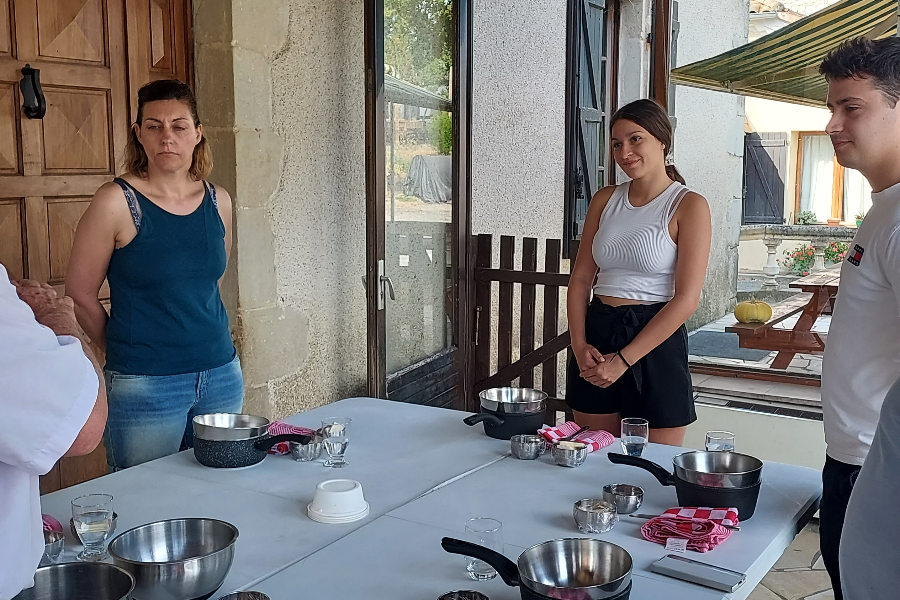 cours de cuisine à la truffe