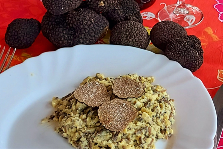 Brouillade à la truffe