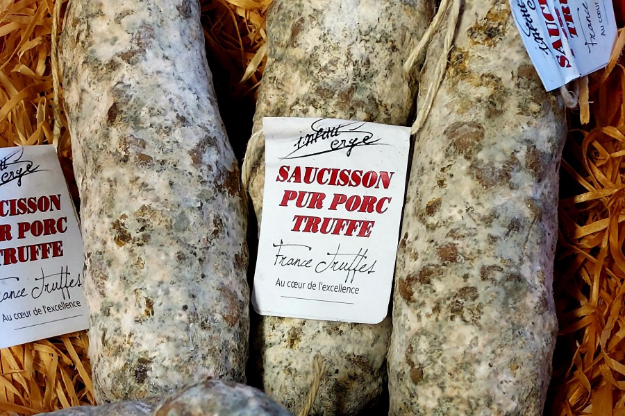 saucisson à la truffe