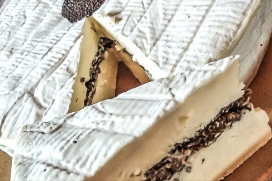 brie à la truffe