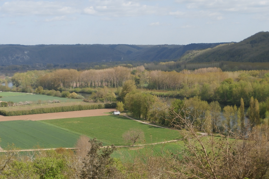 La vue du gîte la Bergerie - ©Les gîtes du Mouligné