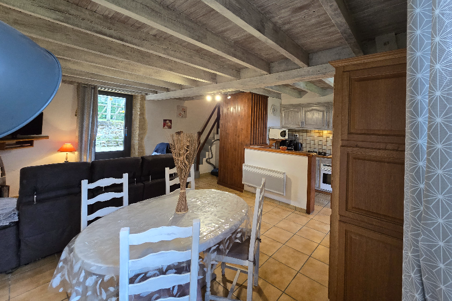 Intérieur du gîte La Moulignière pour 4 personnes - ©Les gîtes du Mouligné