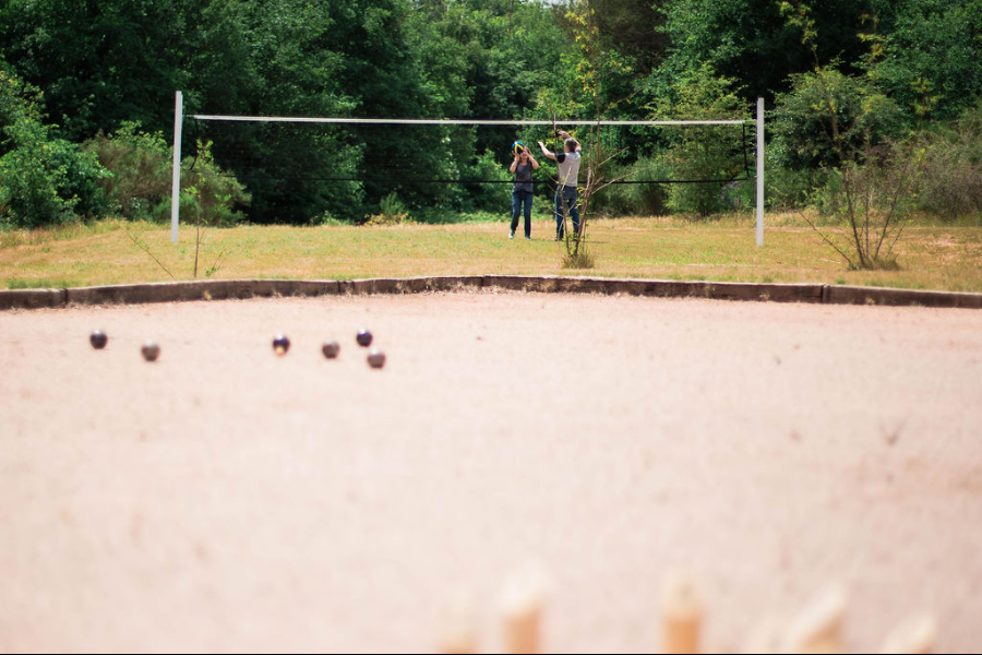 pétanque, volley, au domaine