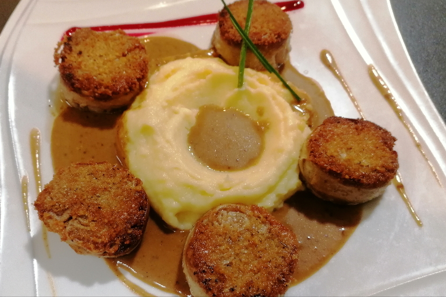 ANDOUILLETTE, POMME PUREE MAISON - ©PROPRIETAIRE