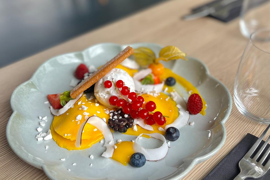 Ravioles de Mangue et Coco