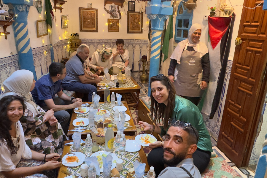 Dîner chez l'habitant en Algérie - ©Karim HANNI - Racines et Trésors d'Algérie