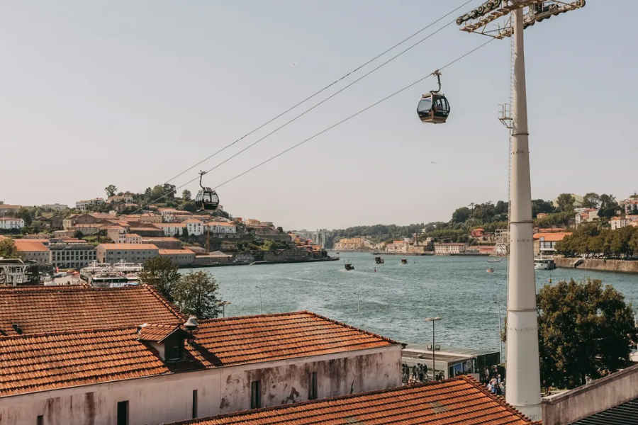 Vue sur le Douro de Vila Nova de Gaia