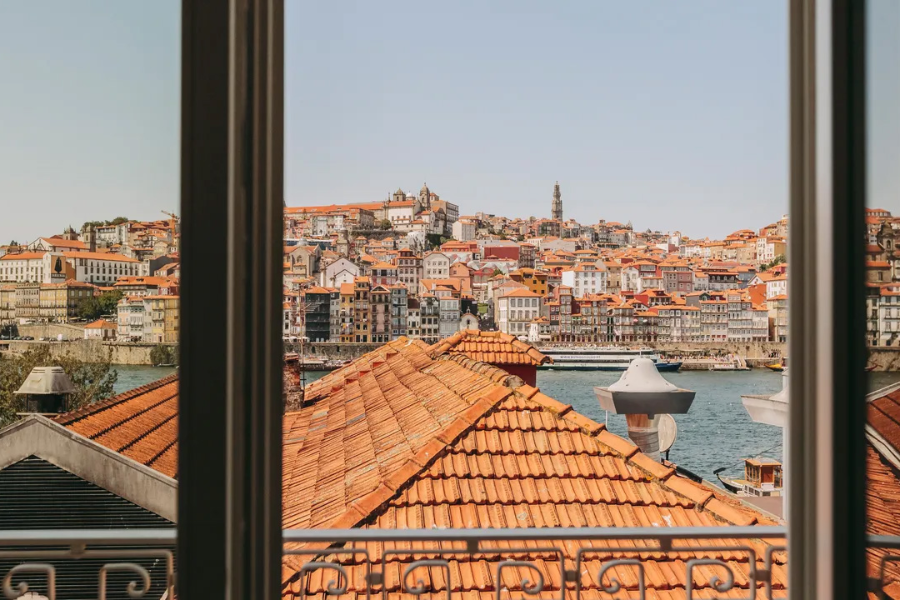 Vue sur le centre historique de Porto