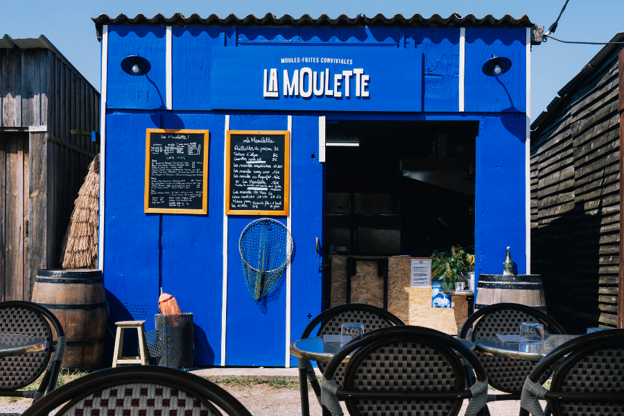 La Moulette, restaurant cabane de moules-frites au Verdon sur Mer