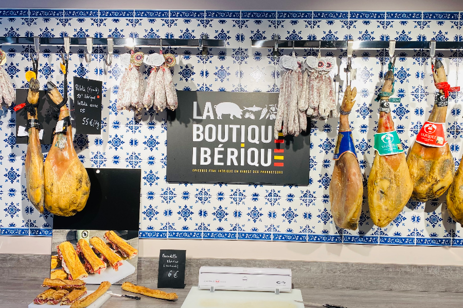 jambons et charcuteries ibériques