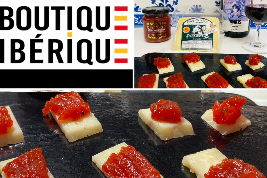 Fromage Manchego et confit Piquillo