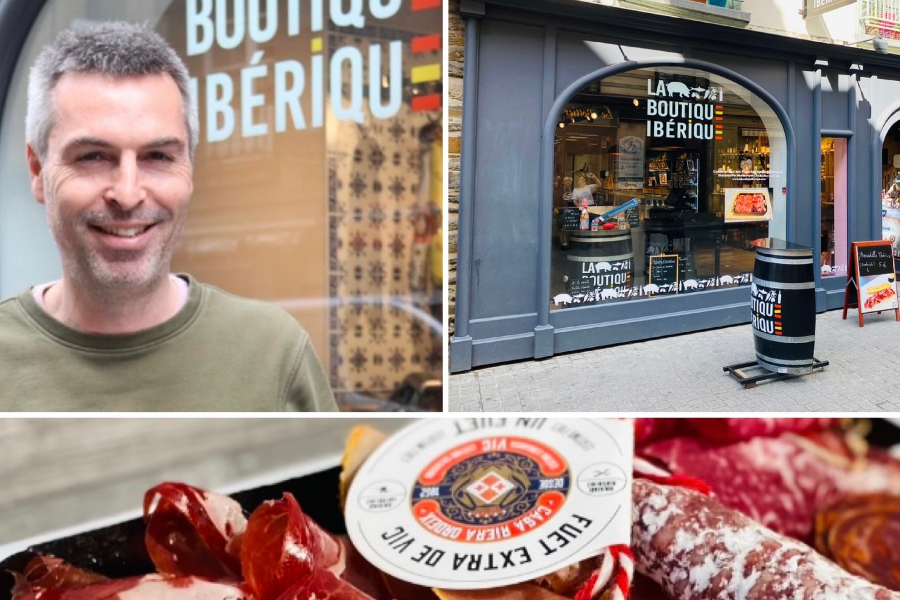 le gérant de la boutique