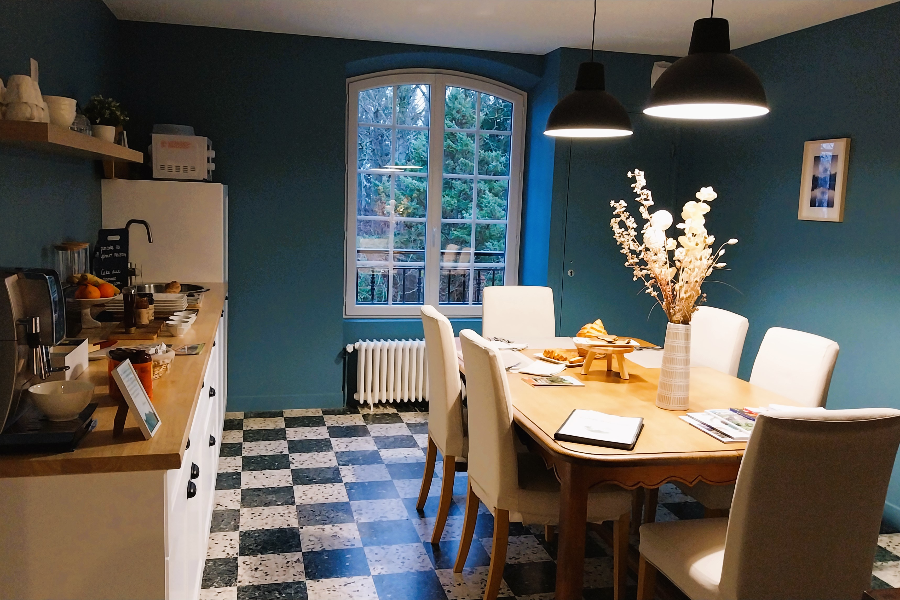 Salle du petit-déjeuner