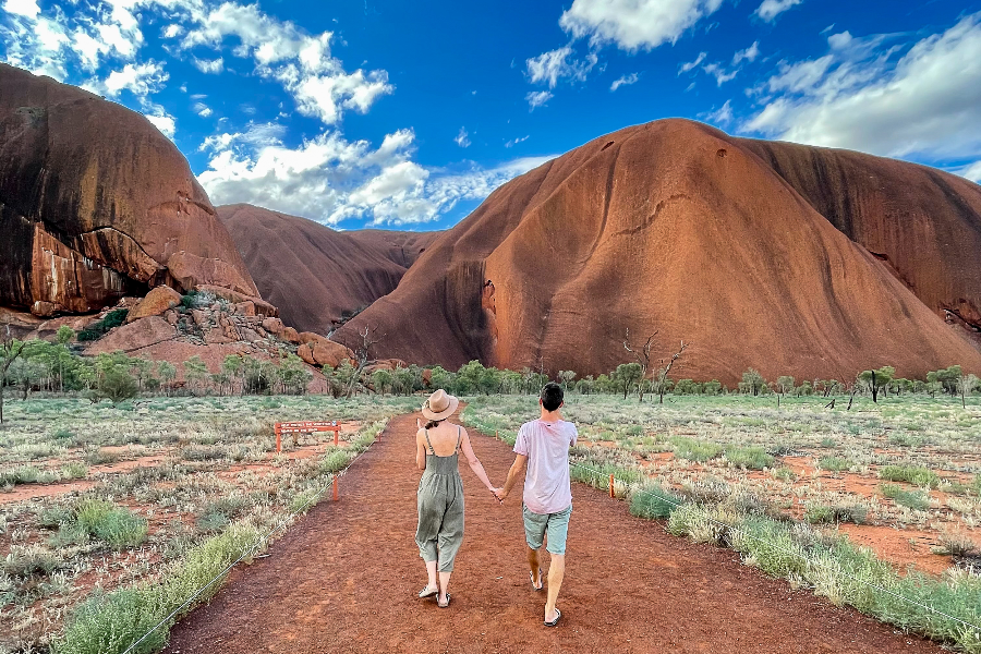 Uluru dans le Centre Rouge