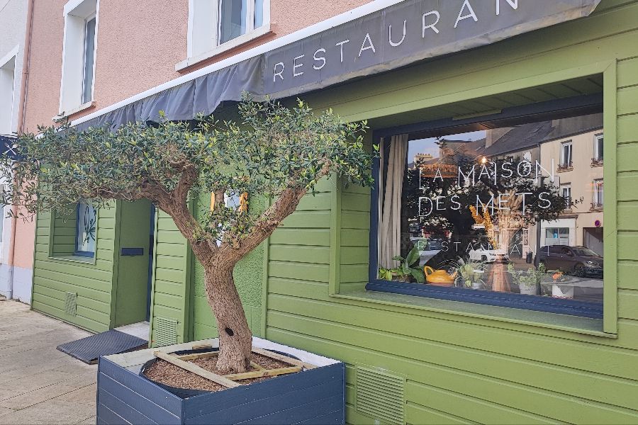 Restaurant La Maison des Mets à Gouesnou, près de Brest.