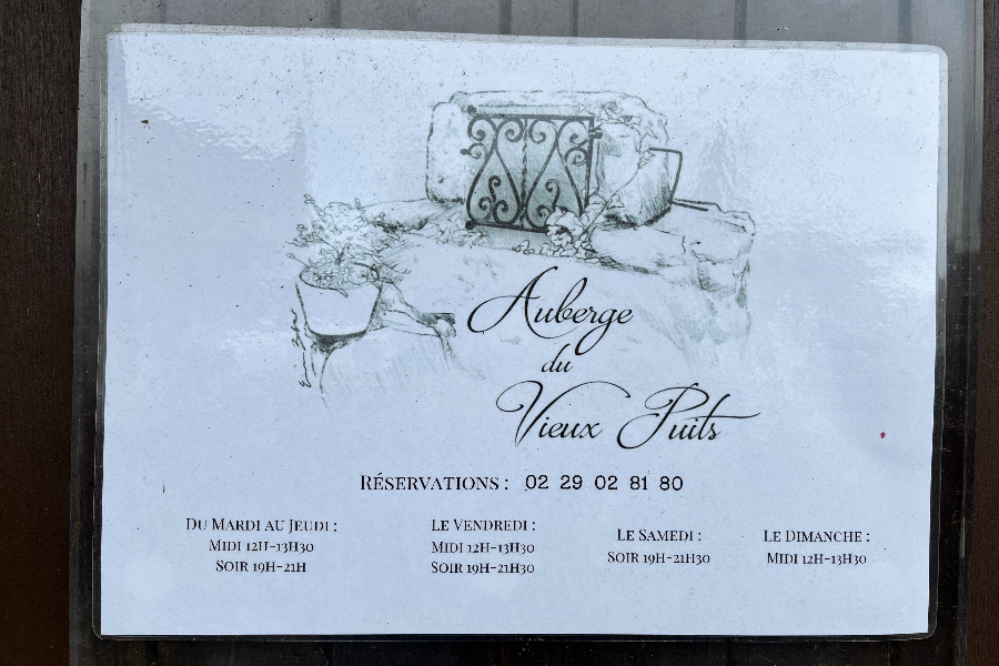 Restaurant Au Vieux Puits à Lampaul-Plouarzel.