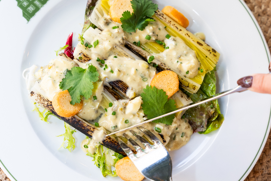 Poireaux vinaigrette