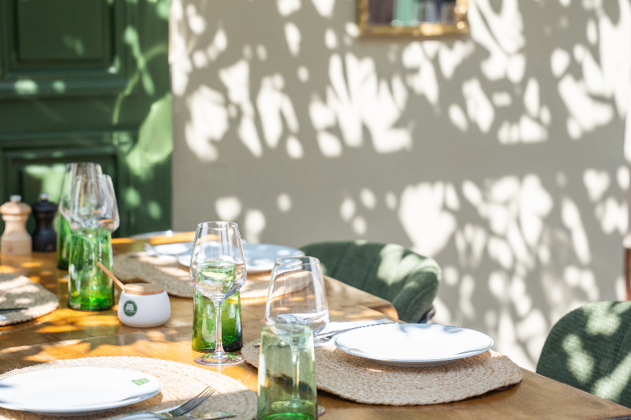 Terrasse couverte