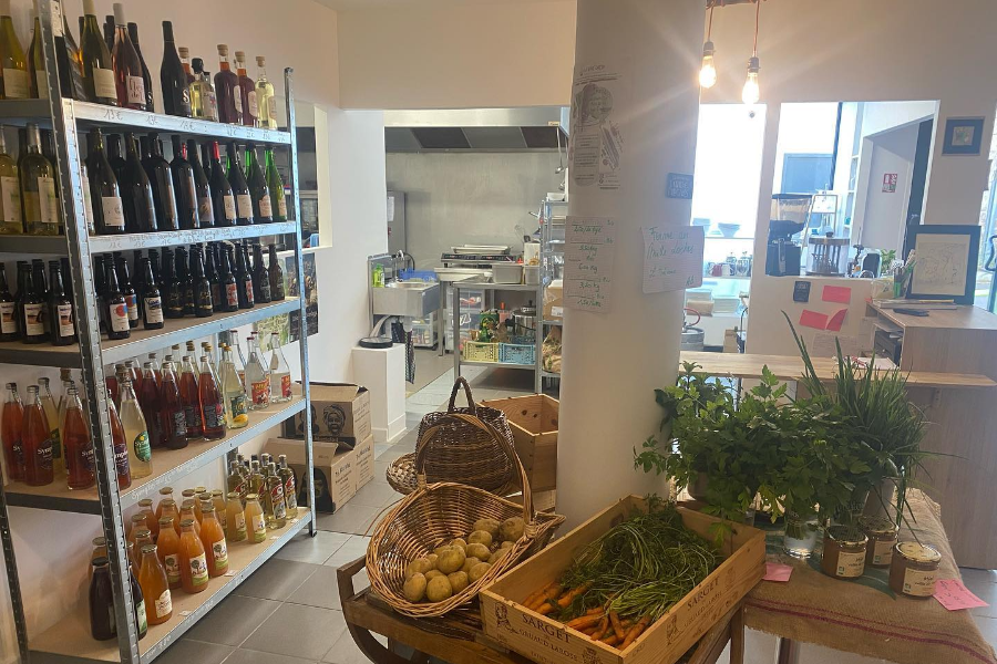 CRÊPERIE/BAR/ÉPICERIE BIO ET LOCAL - LE PETIT MARCHÉ