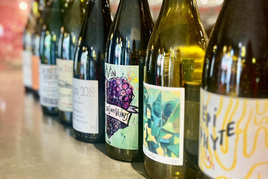 Bouteilles au Cavin Cave à Vins Bagnères de Bigorre