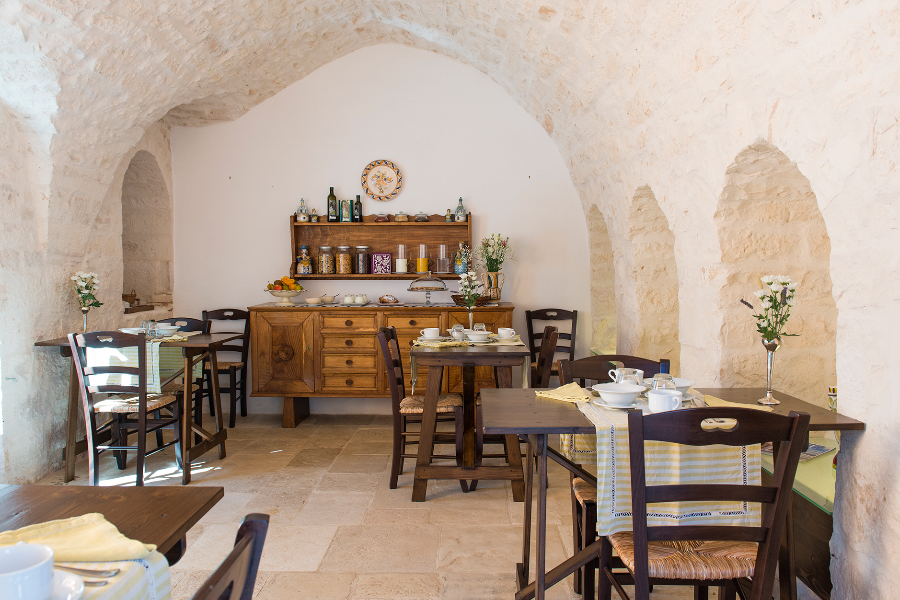 Indoor breakfast room