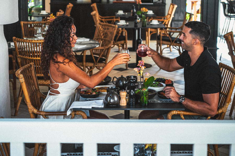Déjeuner au restaurant