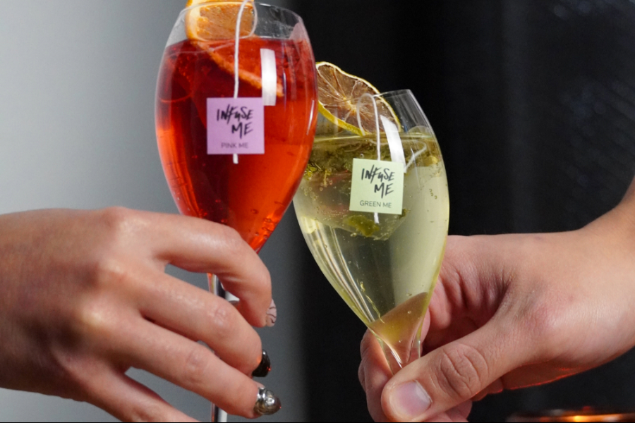 Cocktails infusés au Prosecco