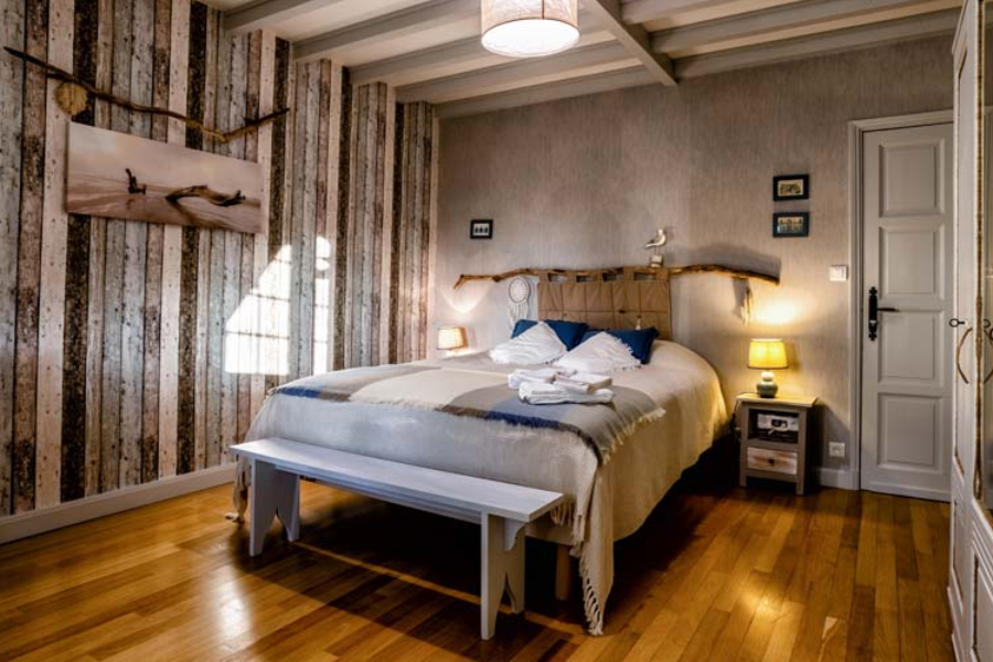 Chambre bois flottée de la chambre Suite Océan