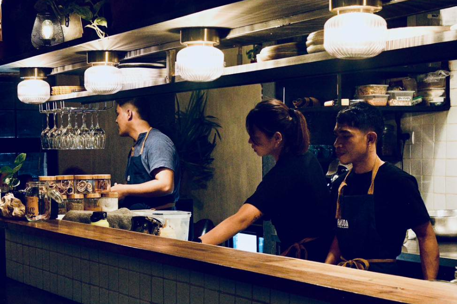 Open kitchen