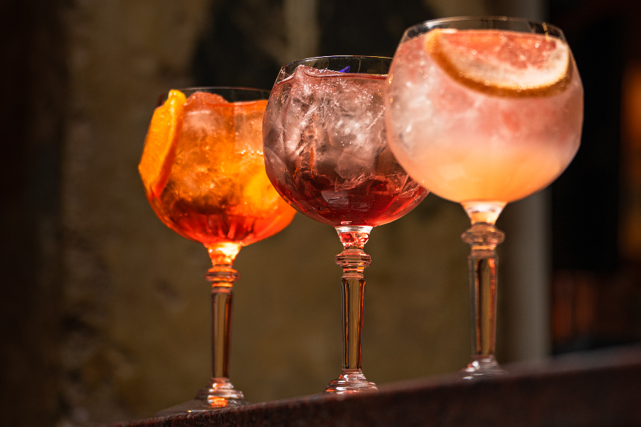 Poppy Café cocktails