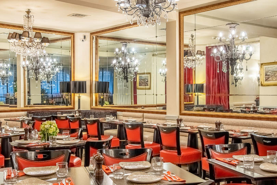 hotel trianon rive gauche paris salle de repas petit dejeuner - ©hotel trianon rive gauche paris
