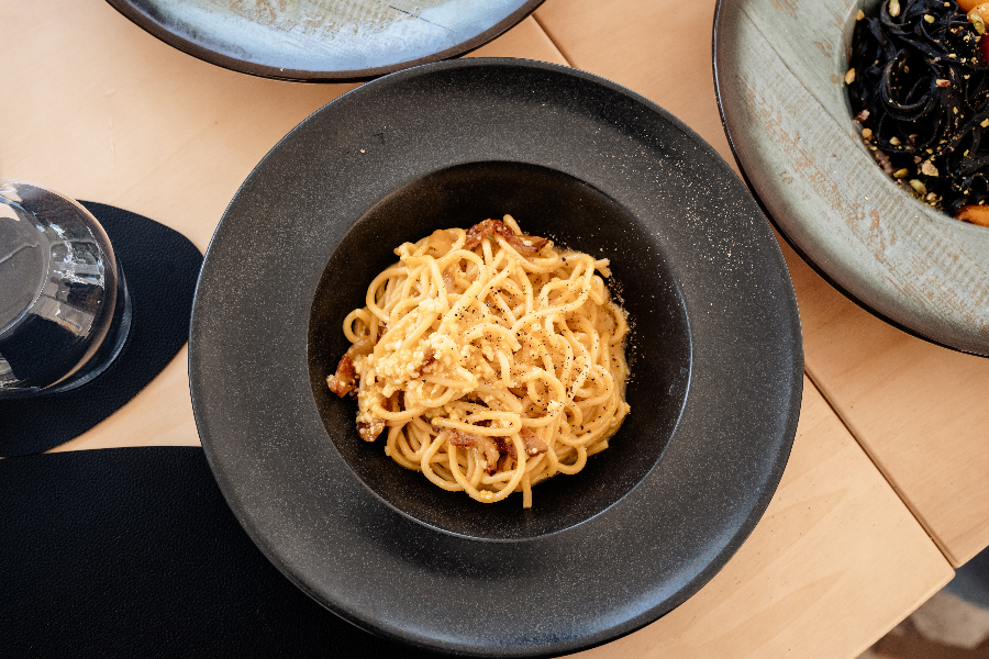 Carbonara guiciale et pecorino