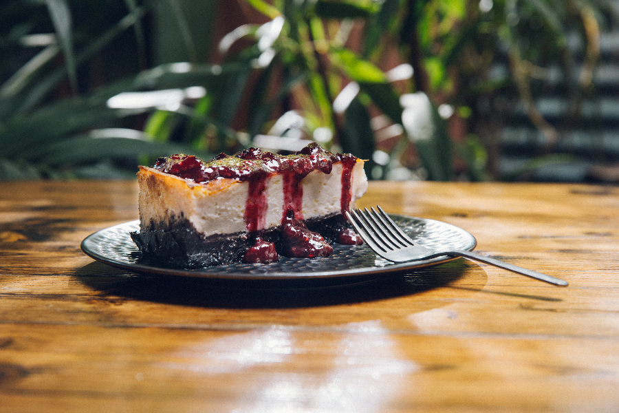 NY style cheesecake